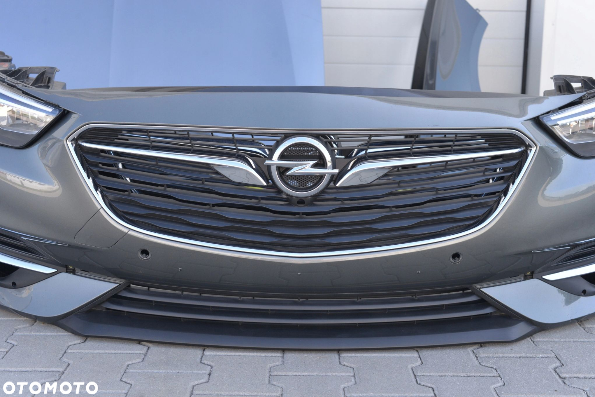 MASKA BŁOTNIK ZDERZAK GRILL LAMPA XENON LED PAS BELKA OPEL INSIGNIA B 2017- - 15