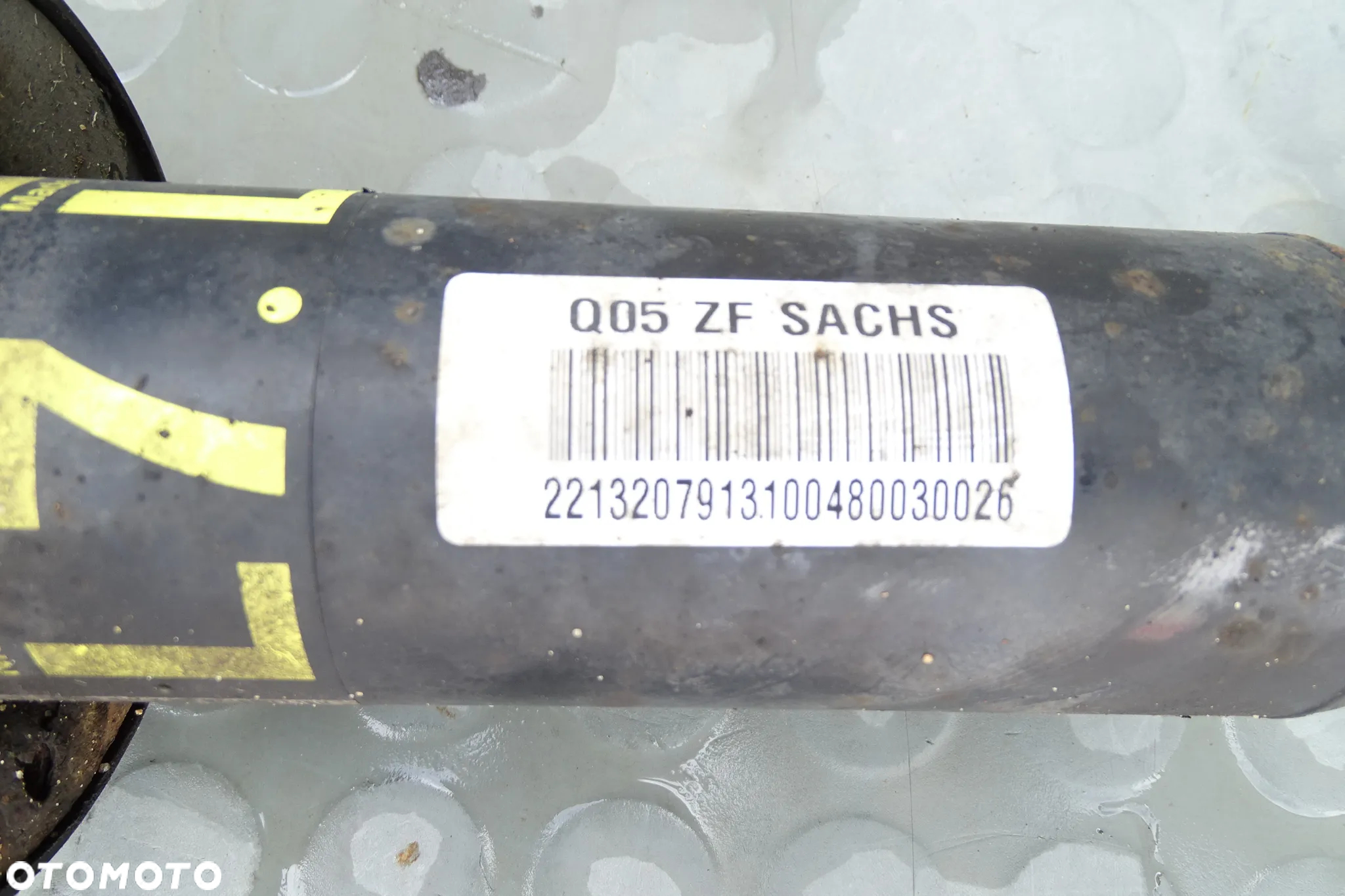 MERCEDES CL W216 S KLASA W221 AMORTYZATOR ABC LEWY PRZOD SACHS 2213207913 - 8