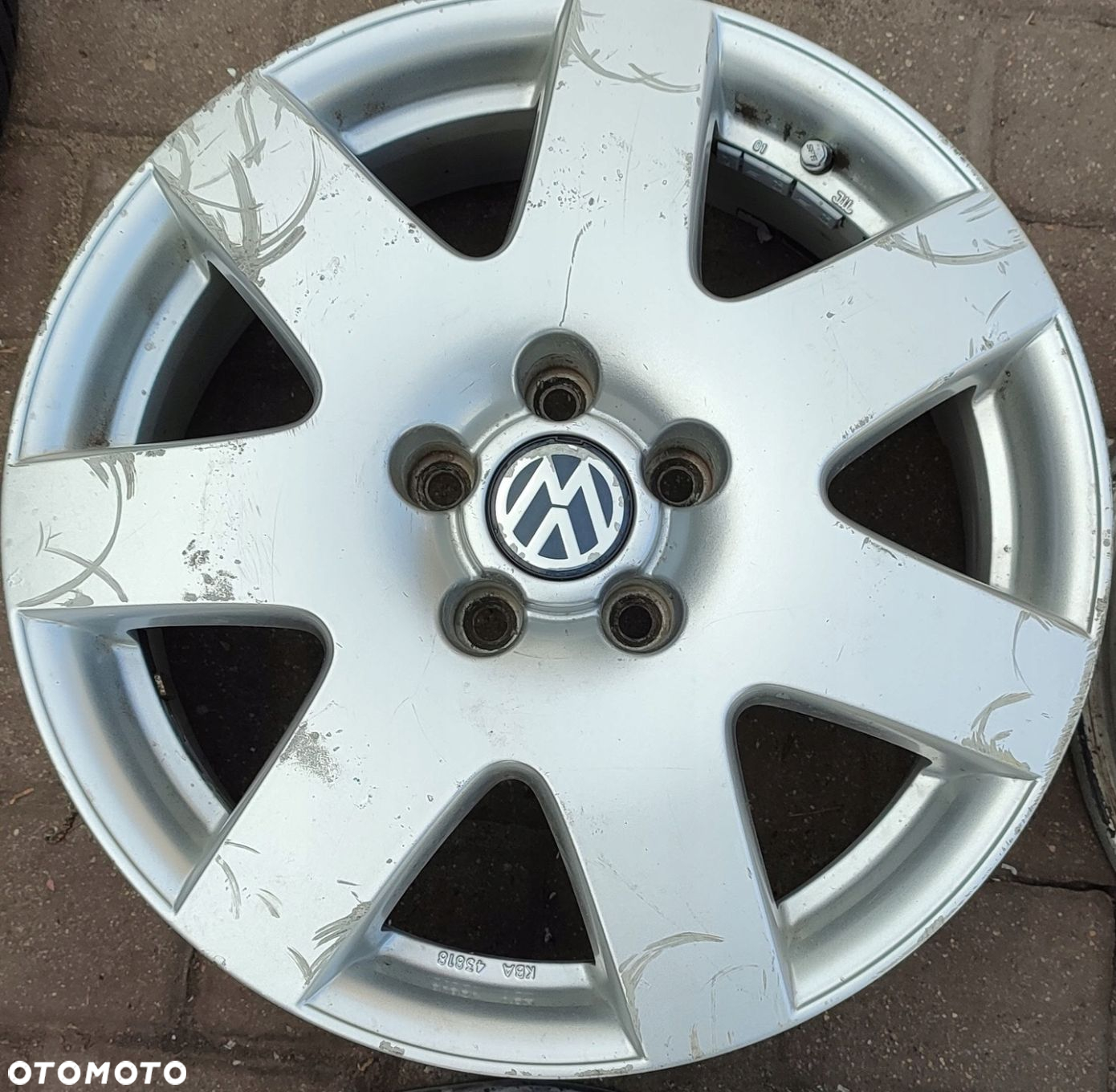 Felgi Aluminiowe Oryg. BBS Vw Passat 17 Cali 5x112 7Jx17 Et37 Ø57,1mm 3B0 - 5