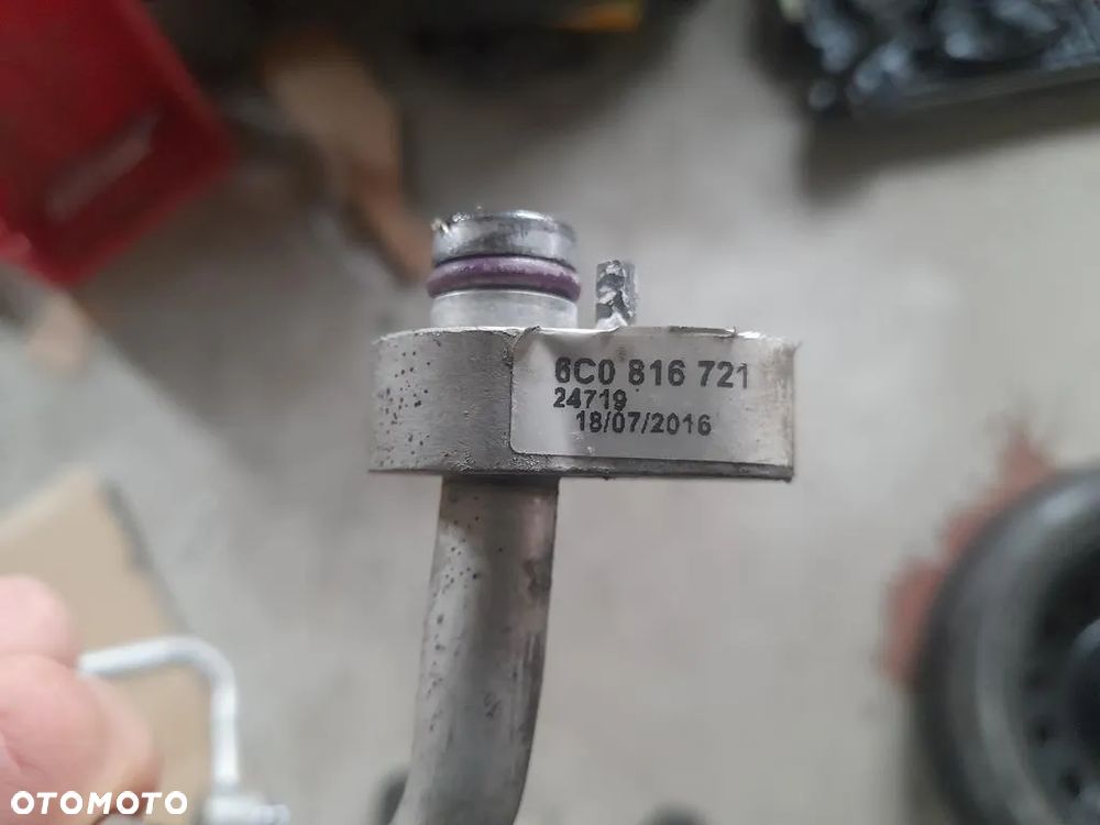 Przewód klimatyzacji Skoda Fabia III 6C0816721 - 2