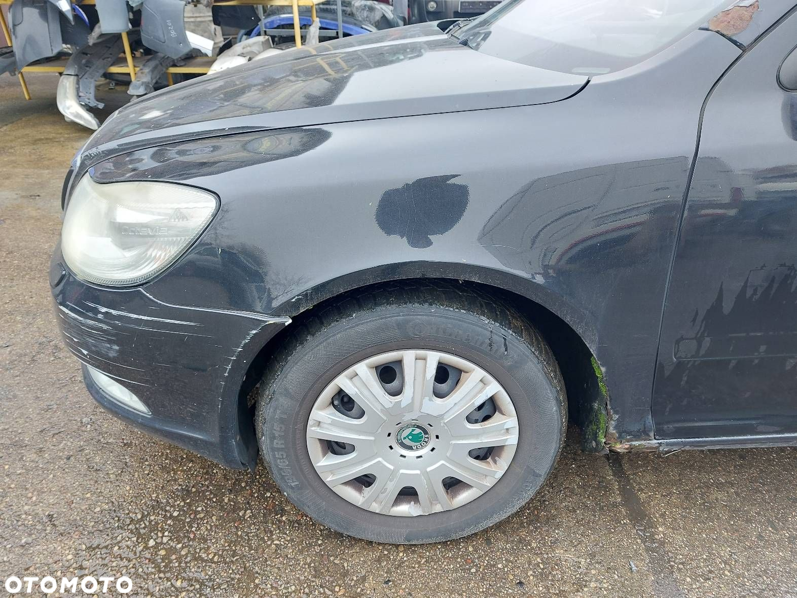KOMPLETNY PRZÓD MASKA ZDERZAK LAMPA SKODA OCTAVIA II LIFT 9910 08-13r - 6