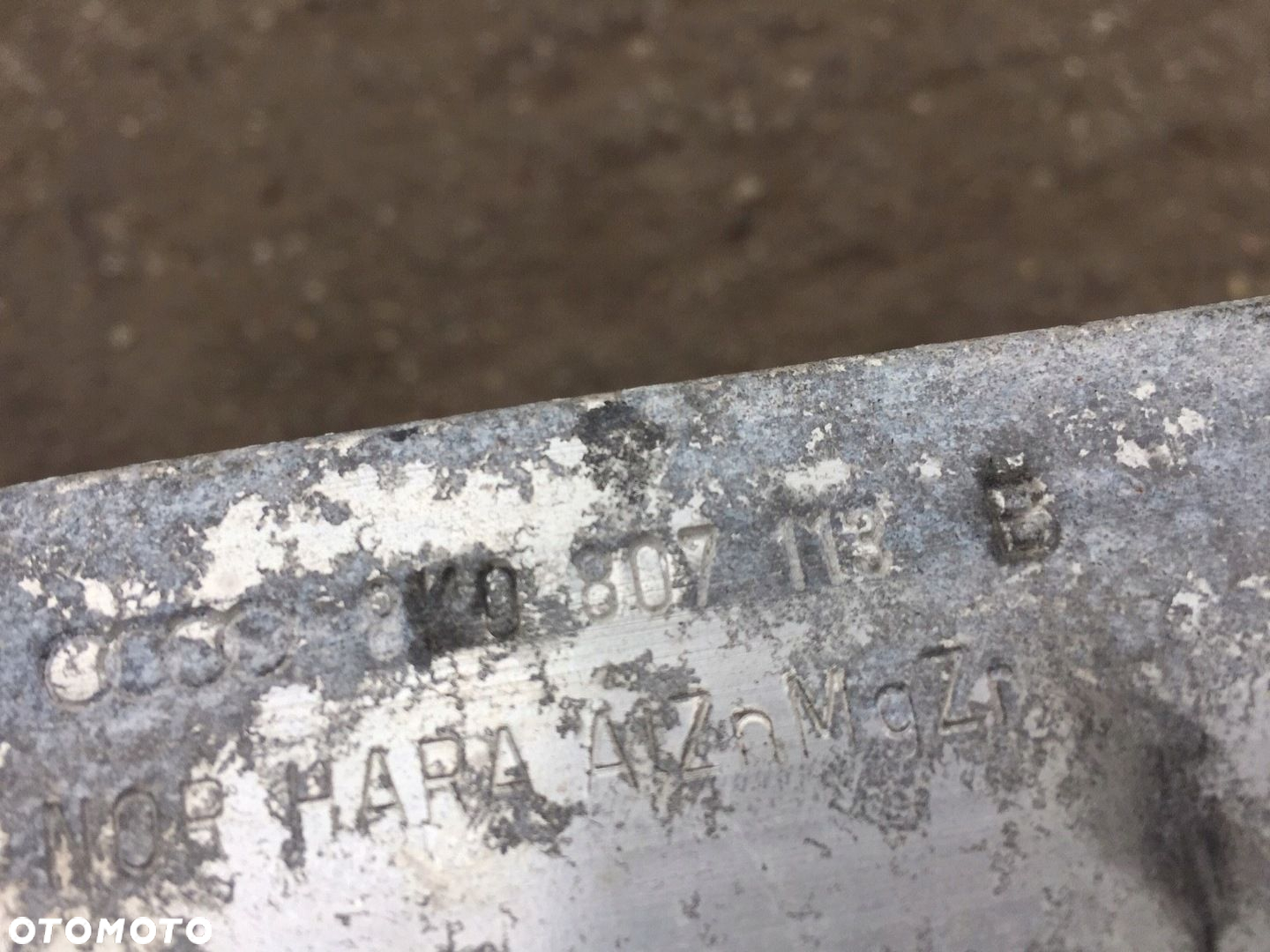 AUDI A4 B8 A5 BELKA WZMOCNIENIE ZDERZAKA PRZEDNIEGO PRZÓD STREFA 8K0807113B - 5