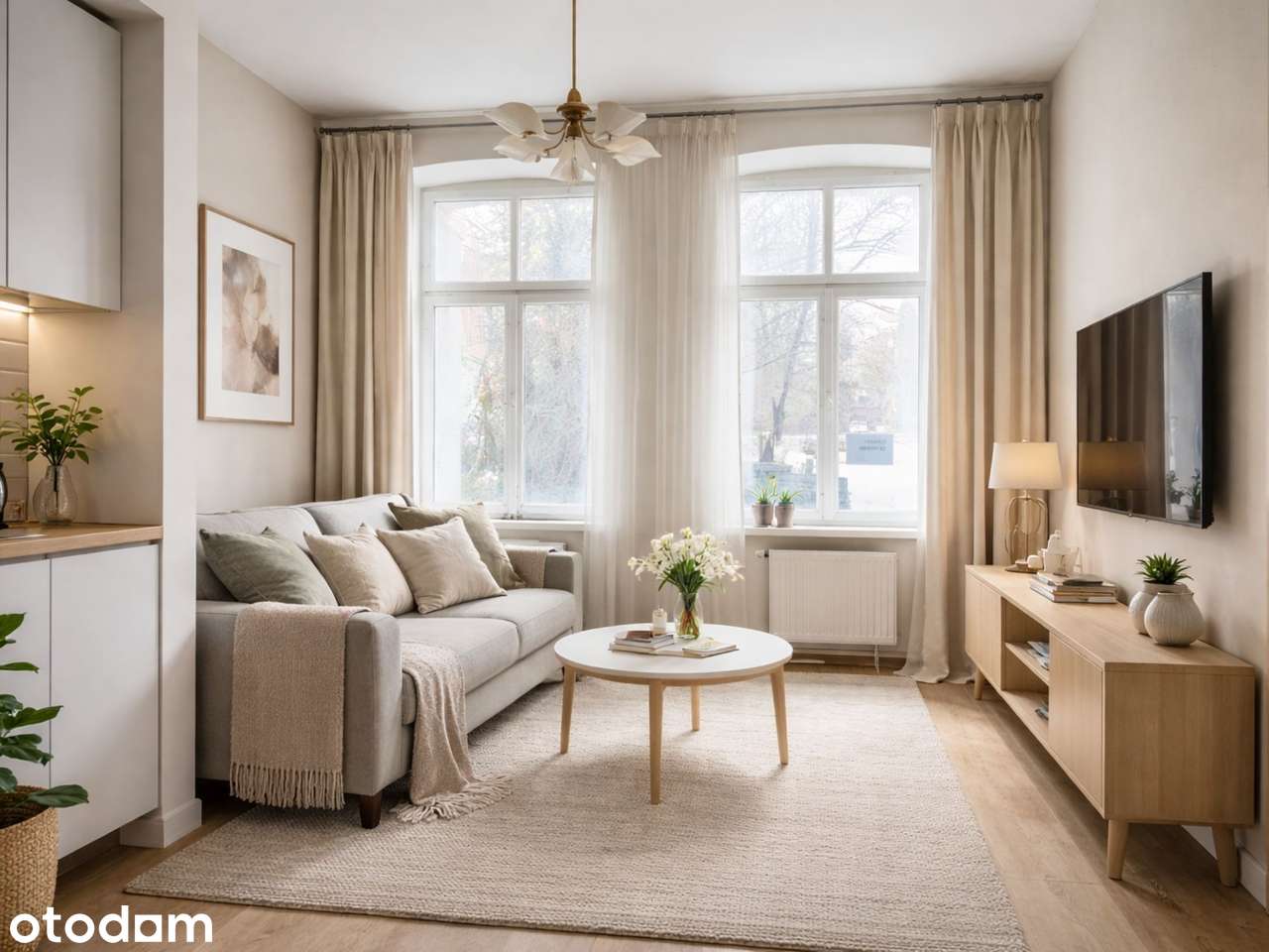 KAWALERKA 21m2 | Łódź Kowieńska | Parter | C.O. i Remont | 129 900 PLN