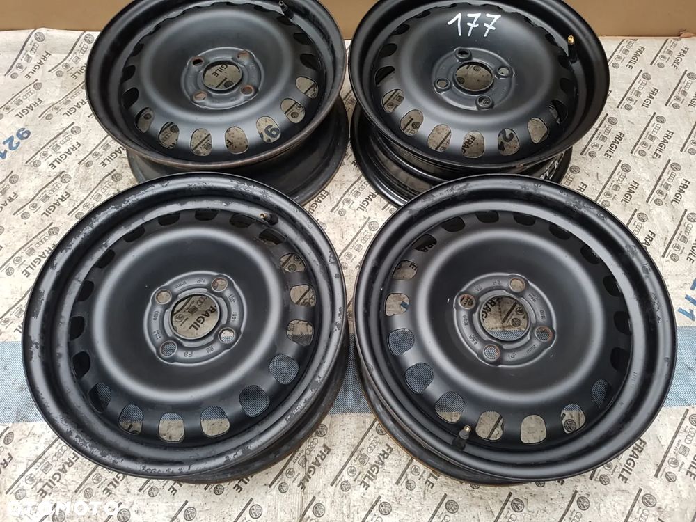 FELGI STALOWE Z CZUJNIKAMI  OPEL CORSA  B C  D E 5,5JX14  4X100 ET39 - 3
