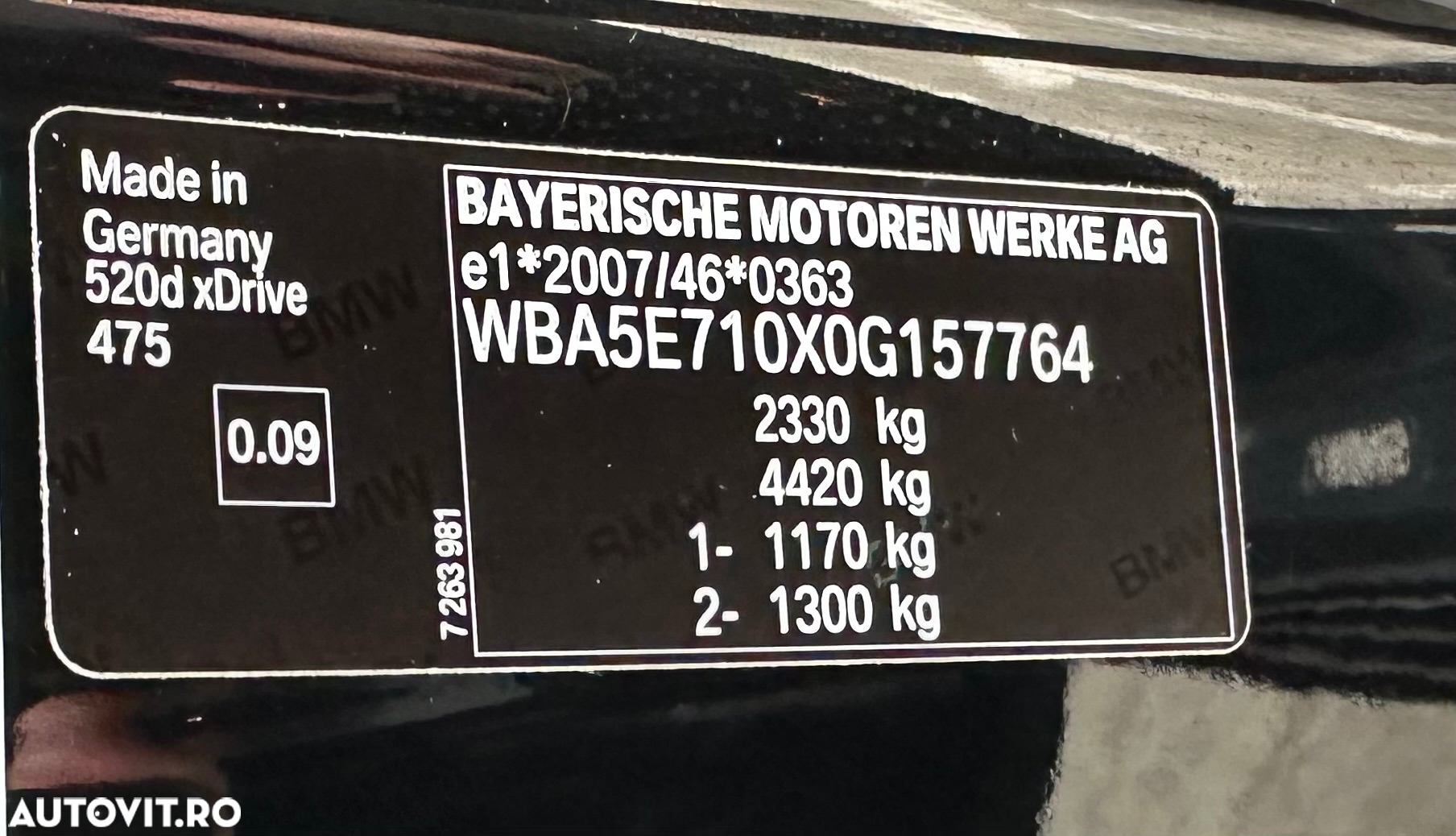 BMW Seria 5 520d xDrive Aut. Luxury Line - 22