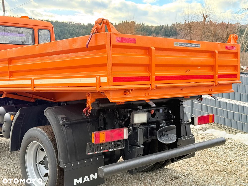 MAN * MAN 14-220 * Kiper Wywrotka Meiller * 4x4 * Zimowe Utrzymanie * Unimog * - 13