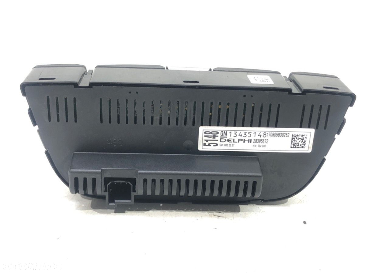 PANEL STEROWANIA NAWIEWU - 313.00 PLN - OPEL ASTRA J sedan 2012 - 2022 1.4 LPG (69) 103 kW [140 KM] - 2