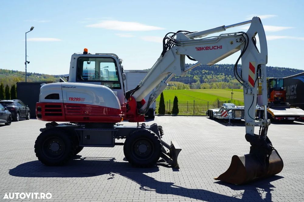 Takeuchi TB 295 W / EXCAVATOR PE ROȚI / 2016 / - 7