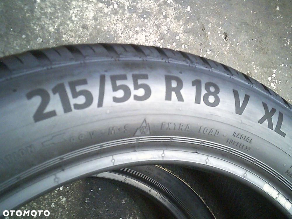 2x CONTINENTAL AllSeasonContact 215/55R18 6,2mm 6,8mm 2022 - 2