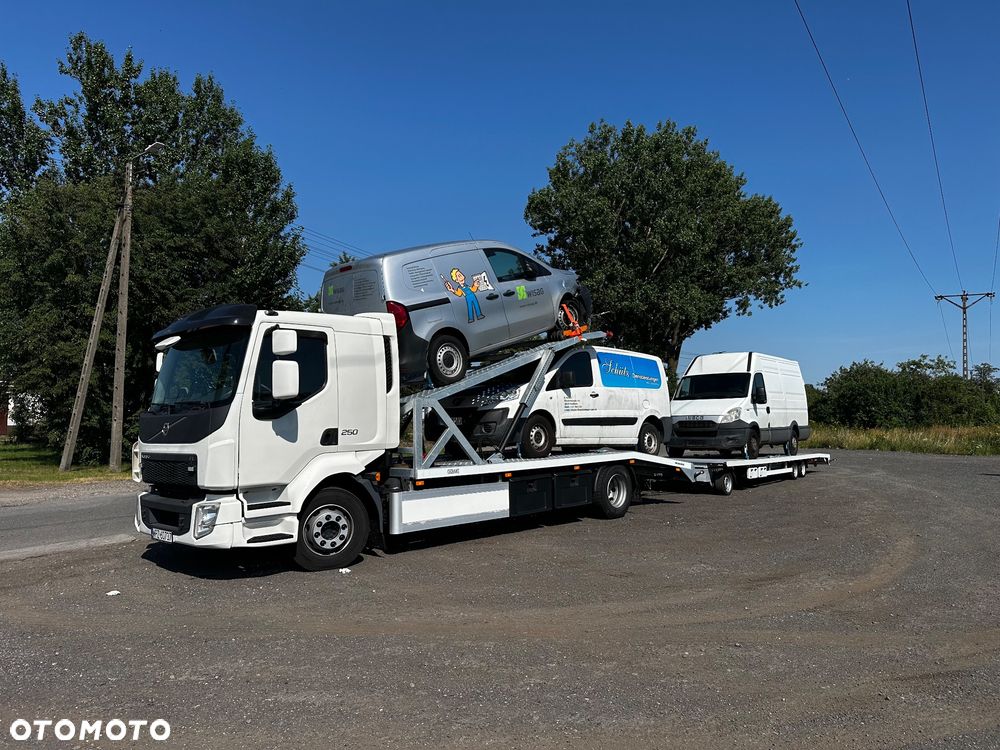Volvo FL250 euro 6 autotransporter laweta LF4 Nowe Tacho piętro - 25