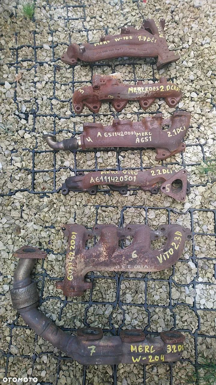 MERCEDER, BMW, JEEP, KOLEKTOR WYDECHOWY - 1