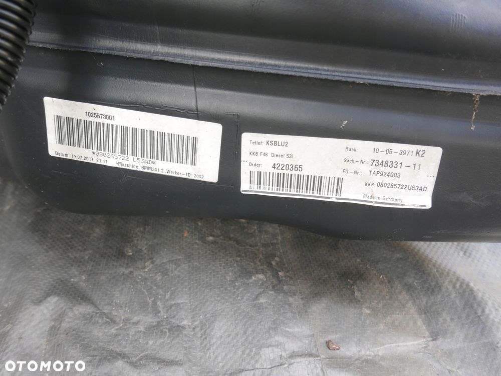 bmw f48 x1 bak zbiornik paliwa diesel 7348331 - 4