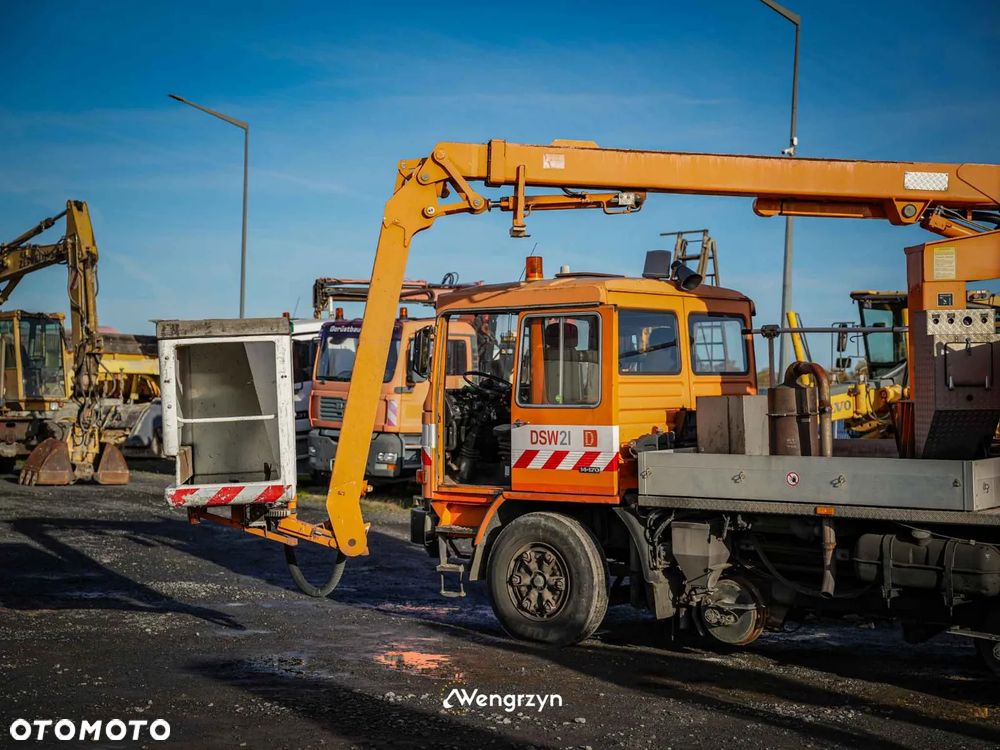 MAN MAN 14.170F Podnośnik koszowy - pojazd dwudrogowy do obsługi sieci trakcyjnej - 27