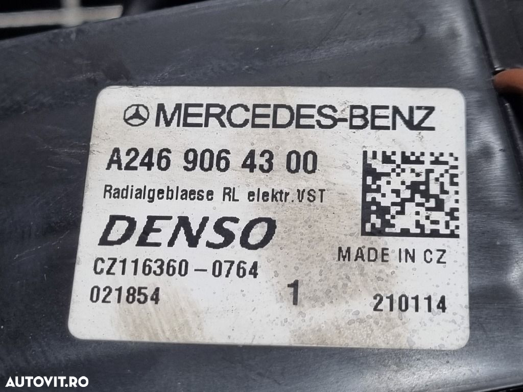 Aeroterma Mercedes GLA ( X156 ) 2013 - 2017 (1256) A2469064300 - 4