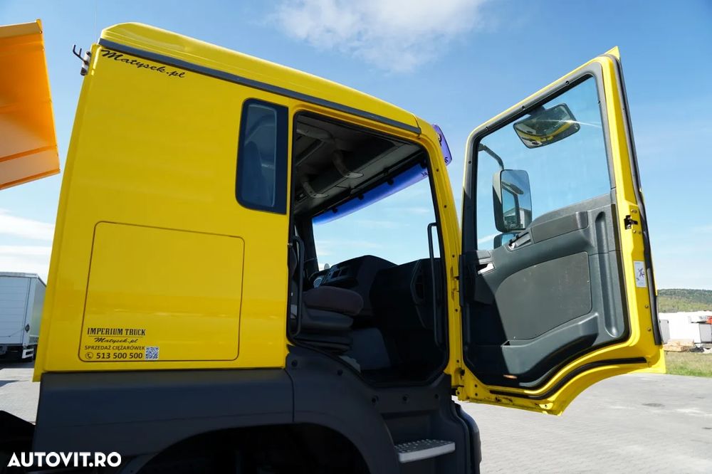 MAN TGA 26.410 / 6x4 / BASCULATOR 3 LATURĂ / MEILLER KIPER / MANUAL / - 38