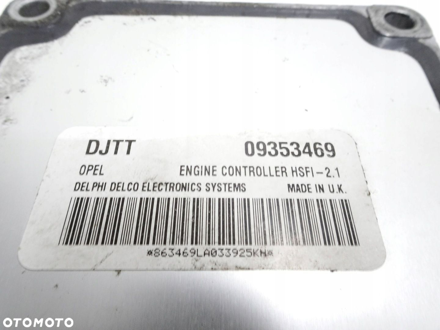 OPEL CORSA C 1.4 - KOMPUTER STEROWNIK - 4