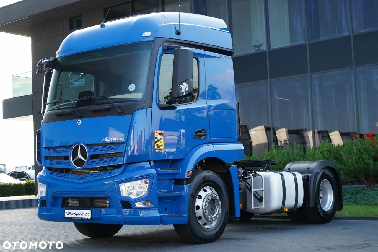 Mercedes-Benz ACTROS 1843 / PEŁNY ADR / ALUFELGI / EURO 6 / PO KONTRAKCIE SERWISOWYM / SPROWADZONY - 1
