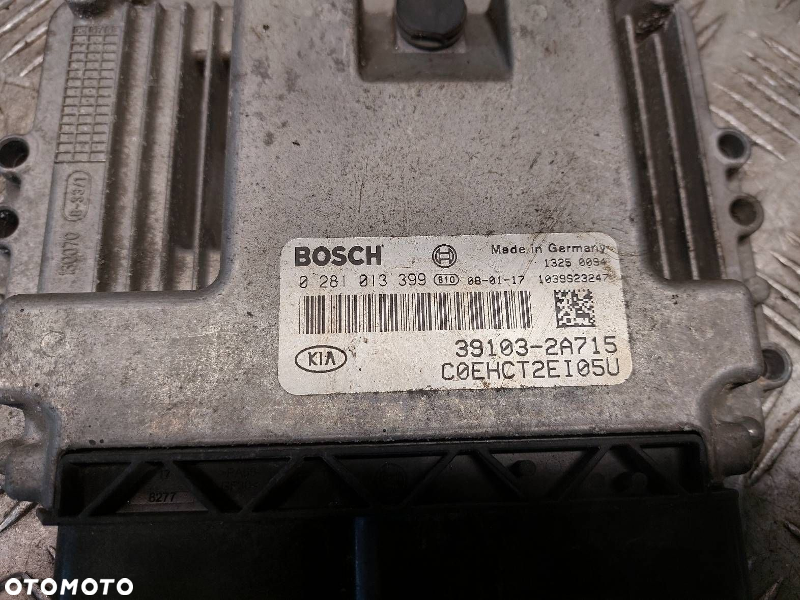 ZESTAW STARTOWY KIA CEED I 1.6 CRDI 39103-2A715 EDZDC2 95420-1H700 - 2