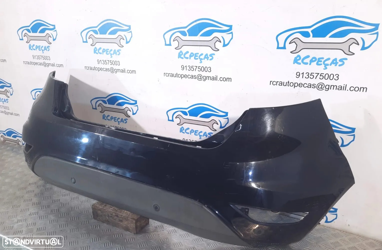 .PARACHOQUES TRASEIRO TRÁS FORD FIESTA VI 6 MK6 CB1 CCN 8A6117D781A 8A6117D781 PARA-CHOQUES PARA CHOQUES ORIGINAL - 3
