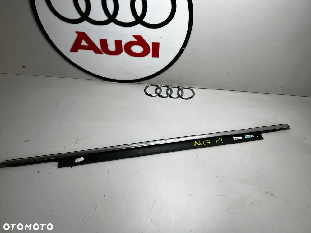 AUDI A6 C7 LISTWA ZGARNIAJĄCA LEWY TYŁ 4G0863764 CHROM - 1