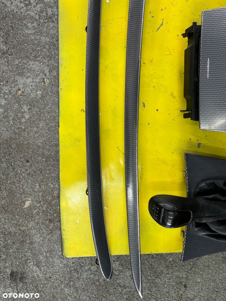 MERCEDES CLK W209 DEKORY LISTWY OZDOBNE CARBON KOMPLET - 3