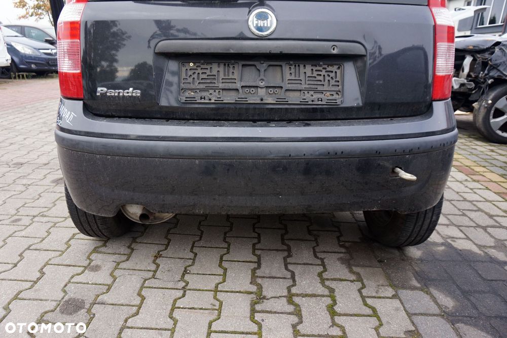 ZDERZAK TYLNY PANDA II 632  CZARNY FIAT 2003-2012 - 1
