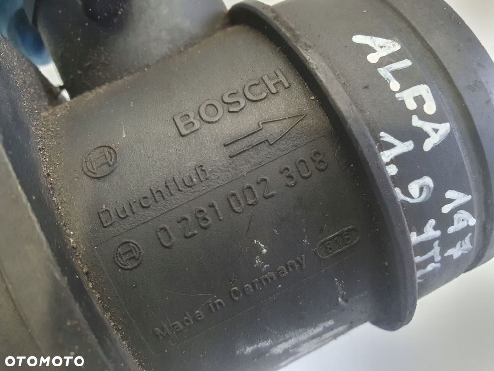 PRZEPŁYWOMIERZ Alfa Romeo 147 1.9 JTD _ POWIETRZA 0281002308 - 2
