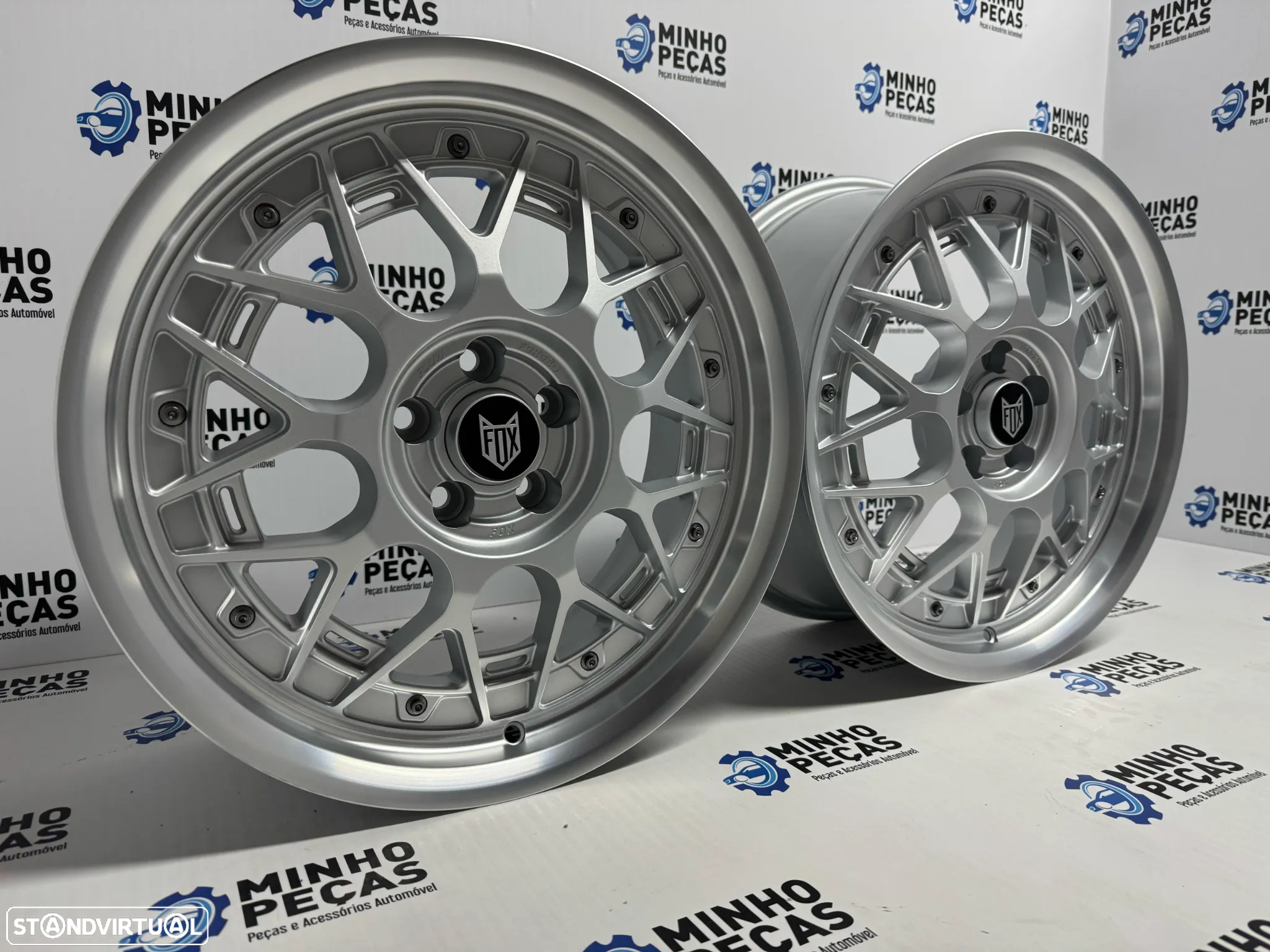 Jantes FOX Hiro em 17 Satin Silver - 3