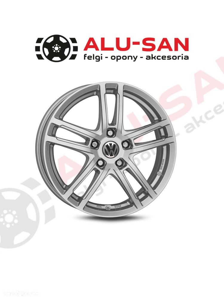 NOWE ALUFELGI 19" VW Passat Tiguan Touran Arteon 5x112 Srebrny