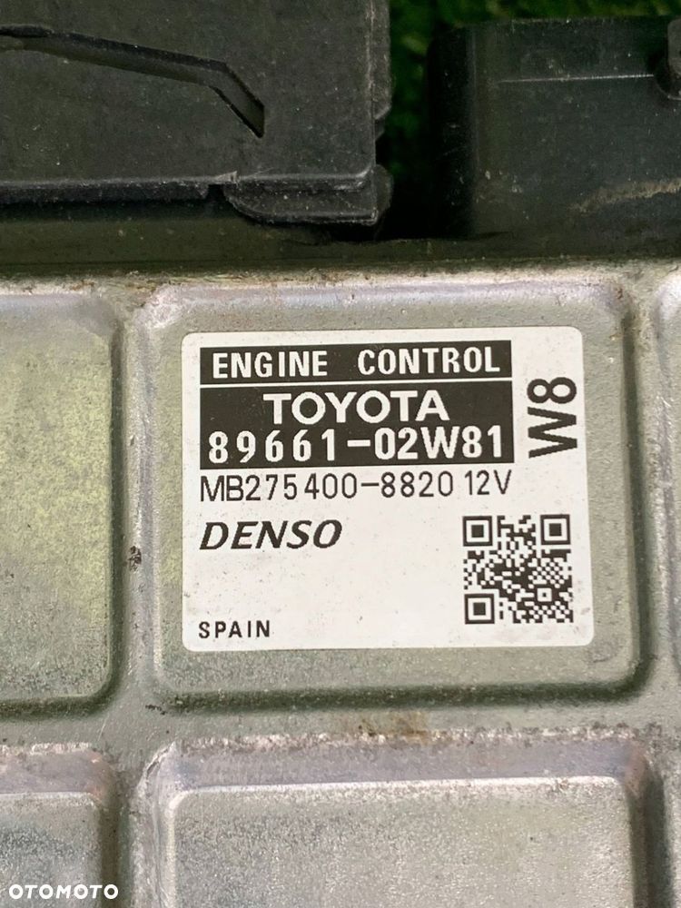 Komputer Sterownik moduł ECU silnika Toyota Auris I 1.6 1ZR 89661-02W81WWA - 3