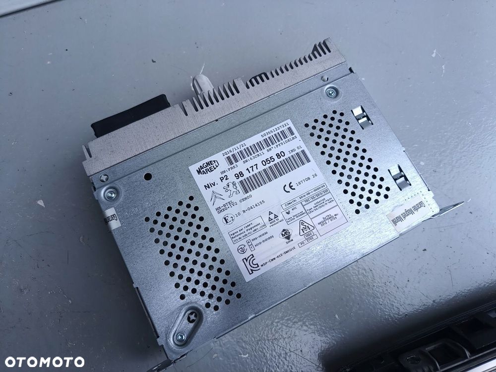 PEUGEOT 2008 I 208 Radio Wyświetlacz 9817705580 9812862880 - 2