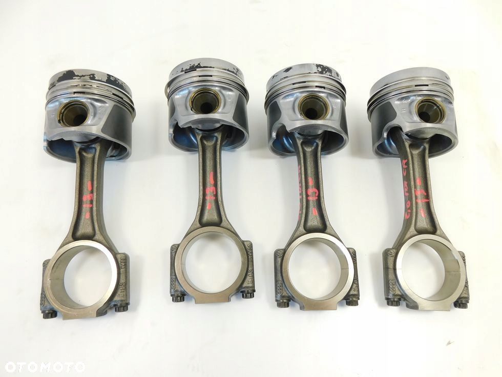 Wał korbowy tłok korbowód 2.0 TDI VW Passat B8 Audi A4 B9 Skoda Superb III - 3