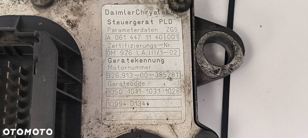 KOMPUTER SILNIKA ECU MERCDES-BENZ AXOR 2528L A0014462040 - 3