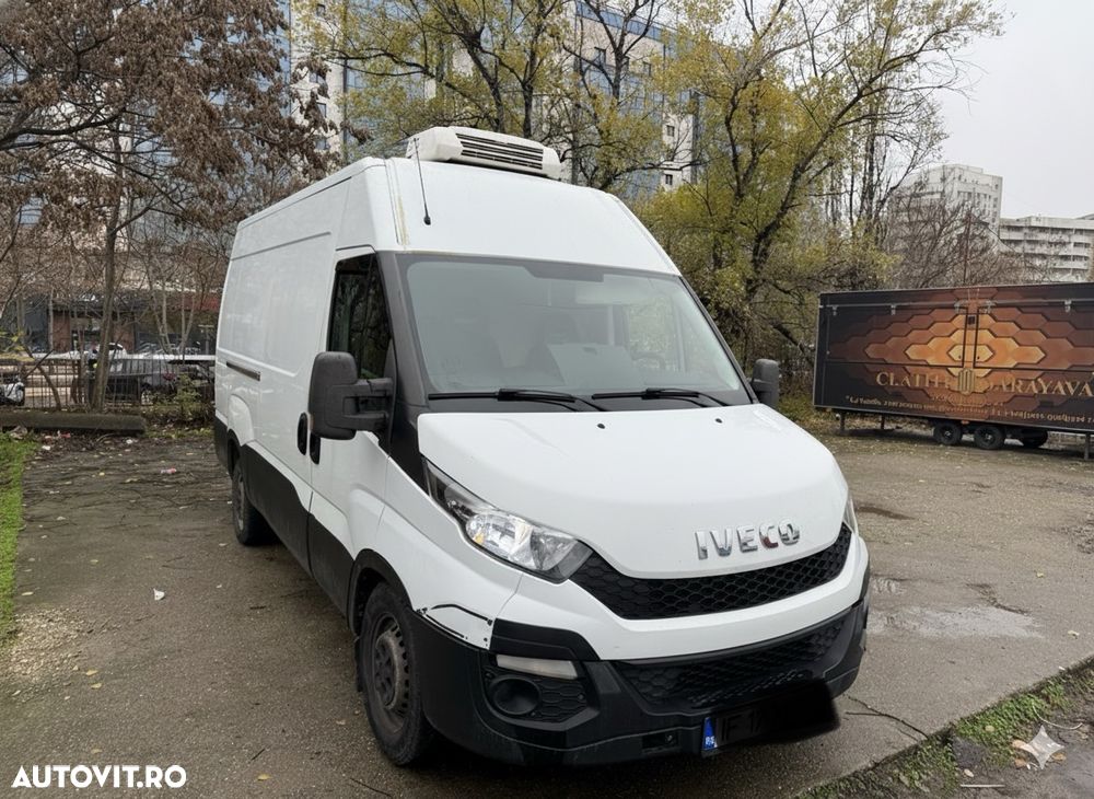 Iveco 35c 130 Frig Frigorific Duba Izoterma Cub 2017 facelift Istoric Km Reali Fără Probleme Fără Rugină AC Navi 35S13 35s Unic Proprietar de noua - 3