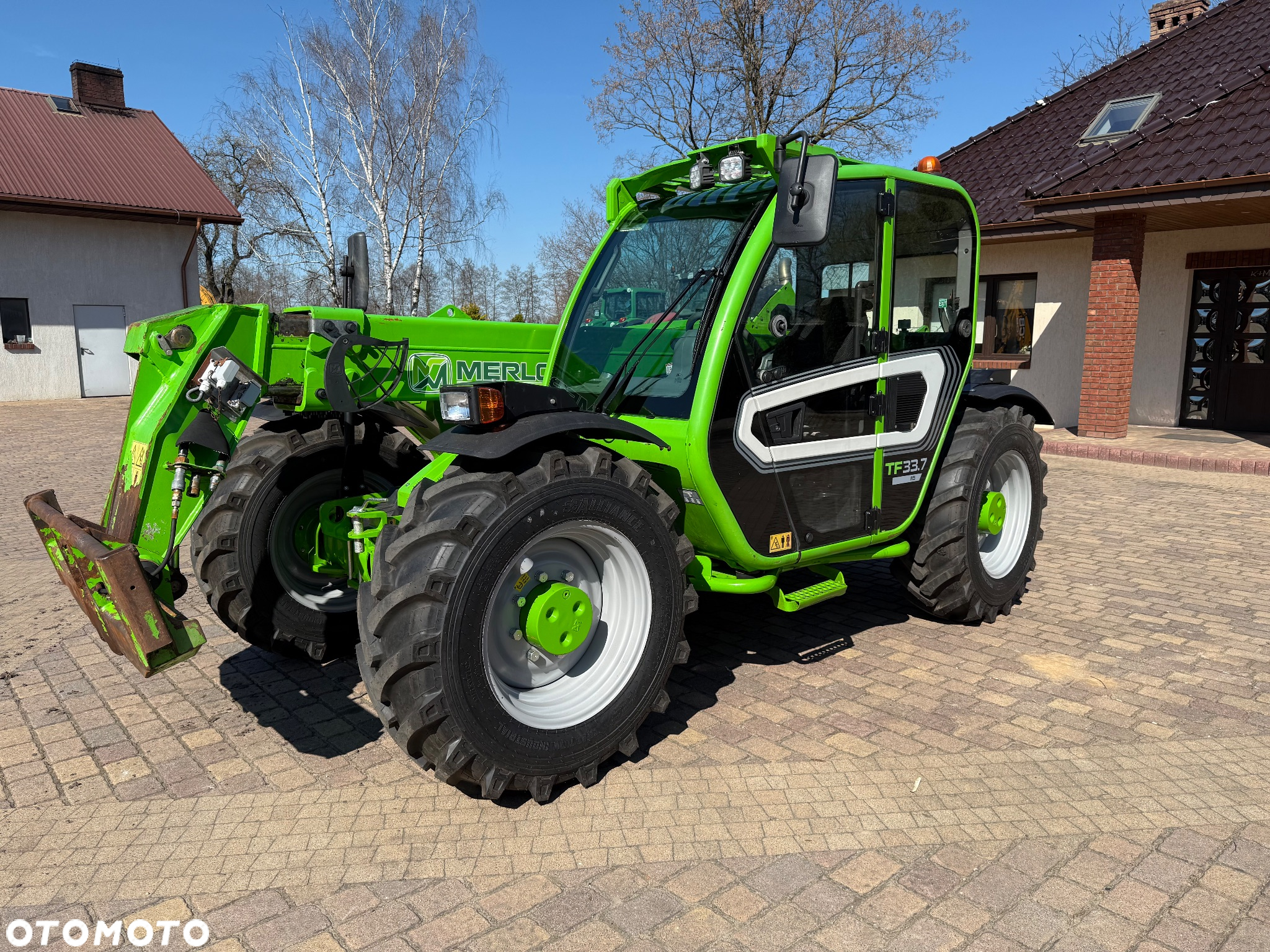 Merlo TF 33,7 2019 3,5 mph Turbofarmer 4x nowe opony Niska 2,15m - 2