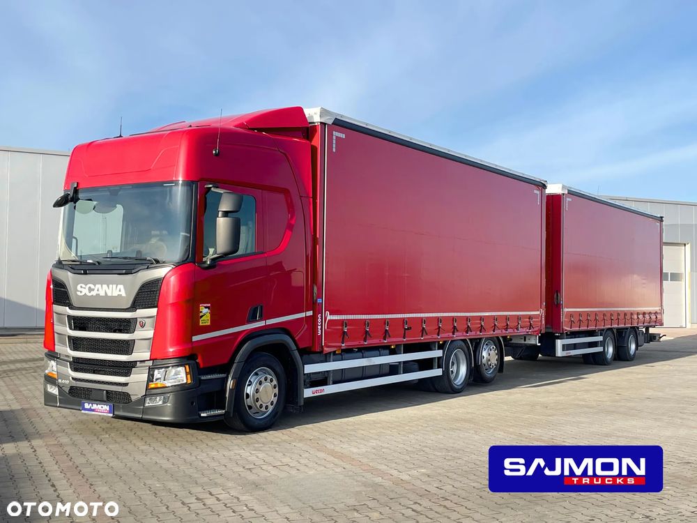 Scania R410 / ZESTAW TANDEM 120 M3 / 7,75 M + 7,75 M / SALON PL - 1