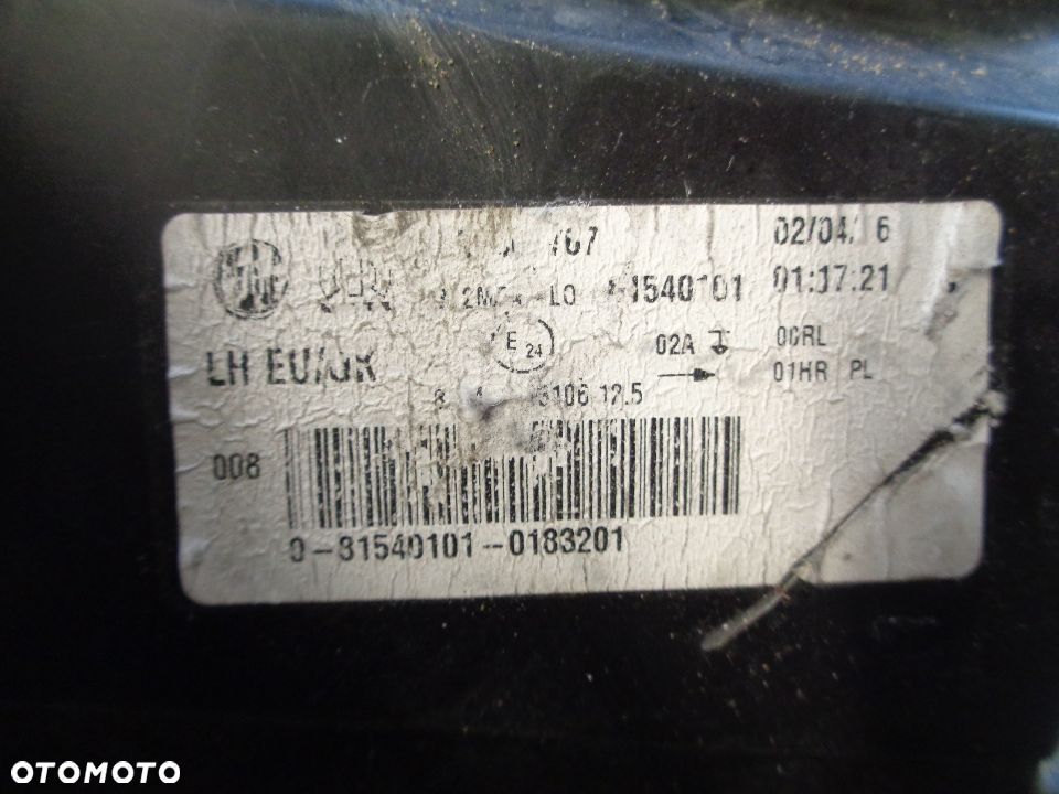 FIAT 500 LIFT LAMPA LEWY PRZÓD EUROPA - 4