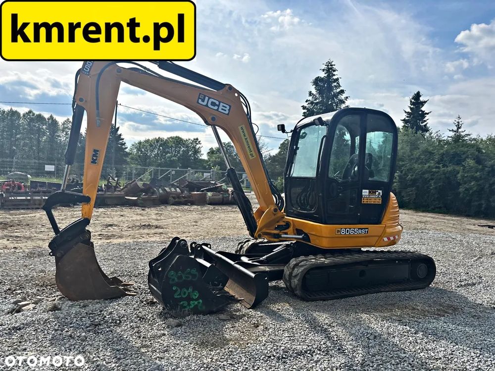 JCB 8065 MINI-KOPARKA 2010 R. MTH:4906! | CAT 307 JCB 855 - 19