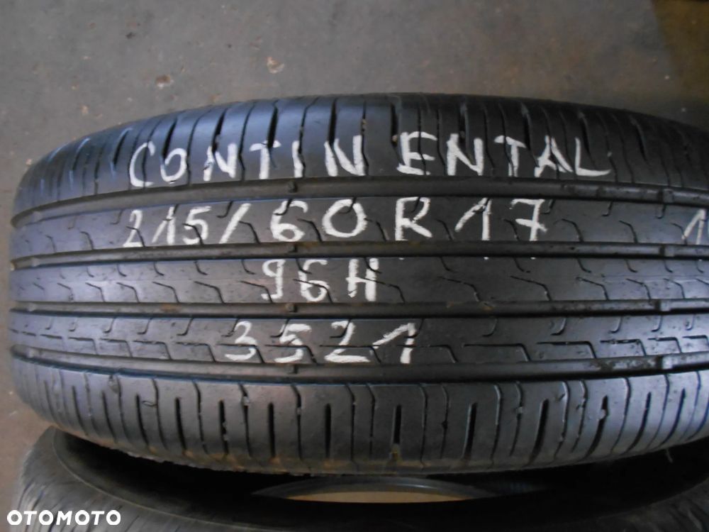 OPONY  215/60r17 Continental Eco Contact 6 DOT 1022 / 3521 7.4MM - 4