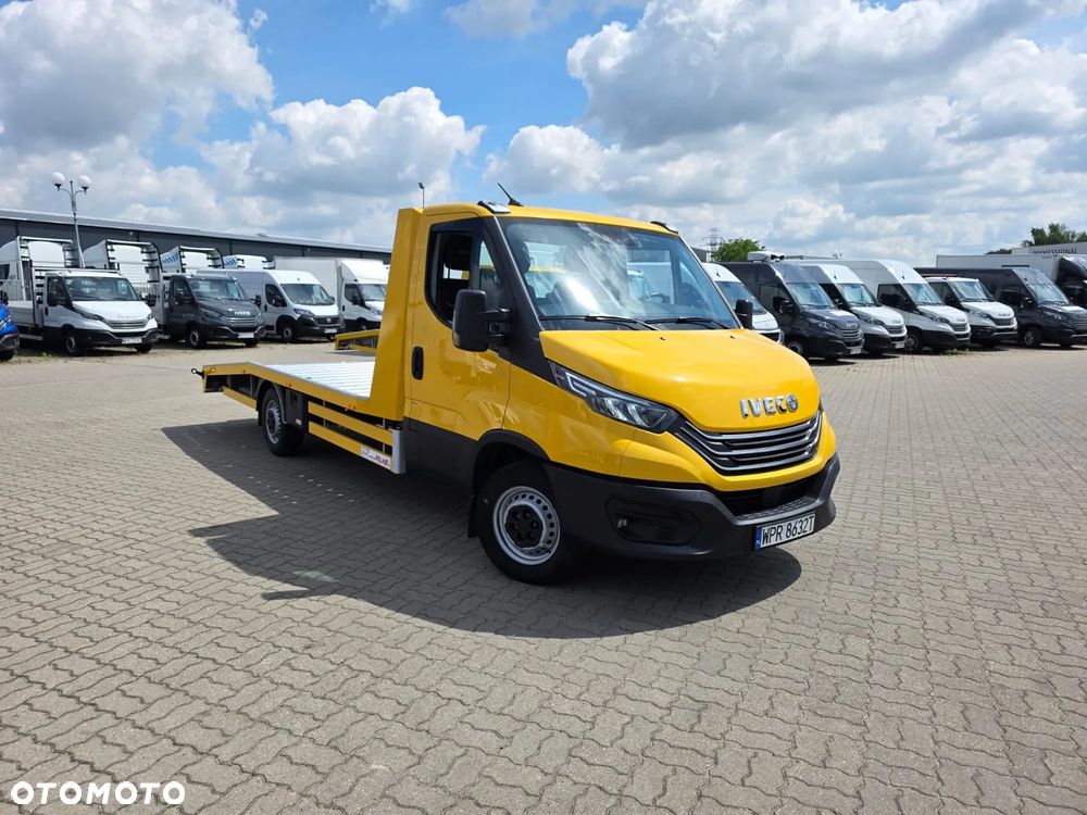 Iveco 35S18 Pomoc Drogowa Najazd Laweta Krajowy Ledy Nawigacja - 2