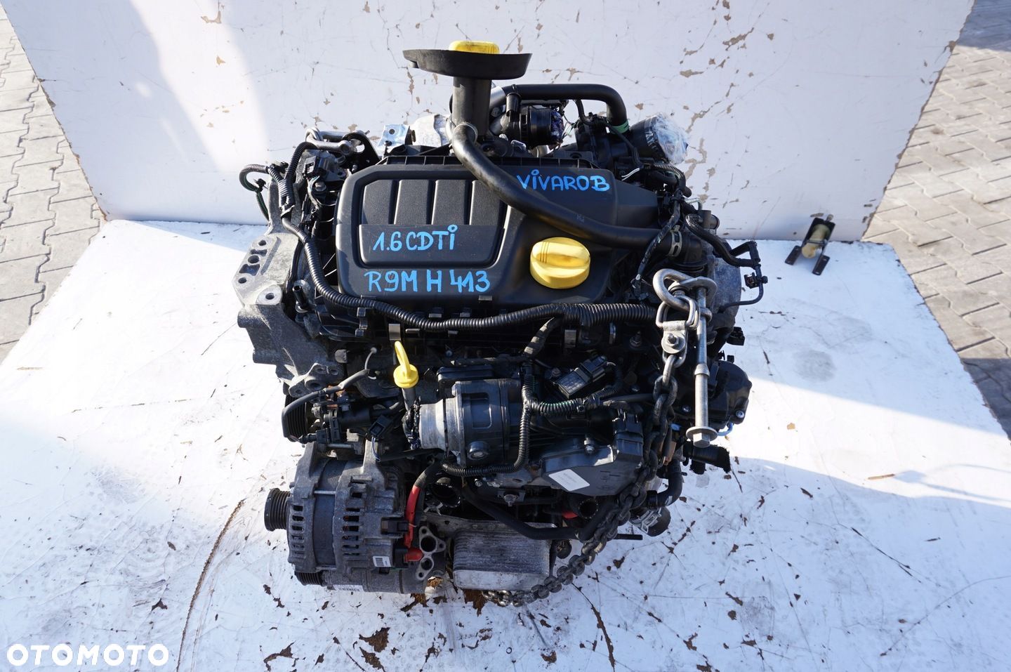 SILNIK R9M H413 OPEL VIVARO B 1.6 CDTI KOMPLETNY 98 TYS KM - 1