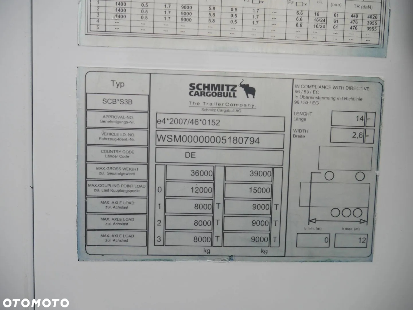 Schmitz Cargobull Chłodnia  / Doppelstock / Thermo King 300 / TIP 638810 - 10