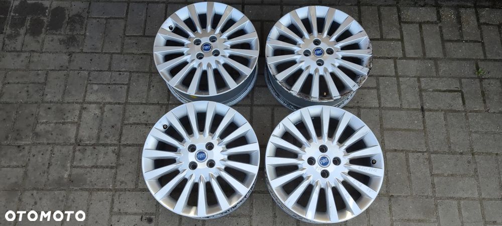 FELGI ALUMINIOWE 51767998 4x100 6.5Jx17 CALI ET46 fi56 FIAT GRANDEPUNTO CORSA D KOMPLET 4 SZTUKI - 1