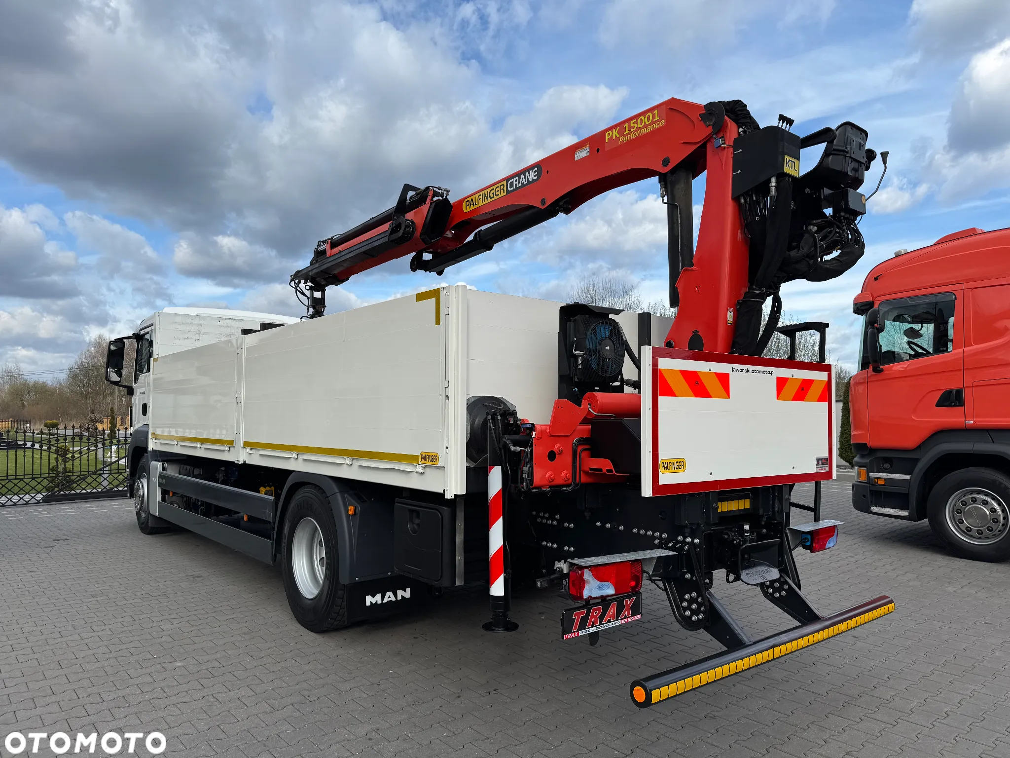 MAN TGS 18.360 4x2 z HDS PALFINGER, MANUAL, DMC 18 T - 8