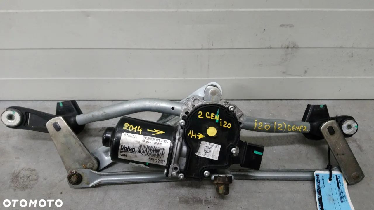 MECHANIZM WYCIERACZEK HYUNDAI I20 2 GEN 14- - 1