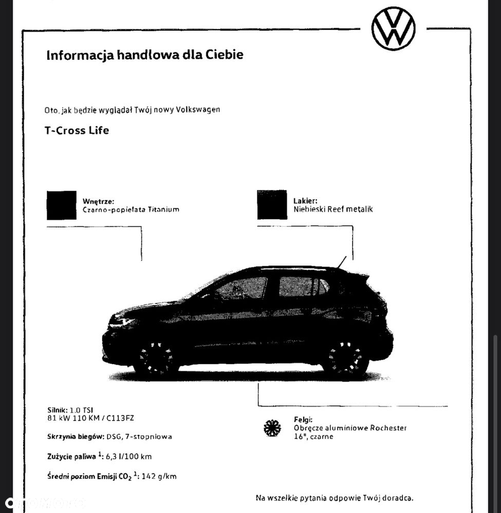 Volkswagen T-Cross 1.0 TSI Life DSG - 22