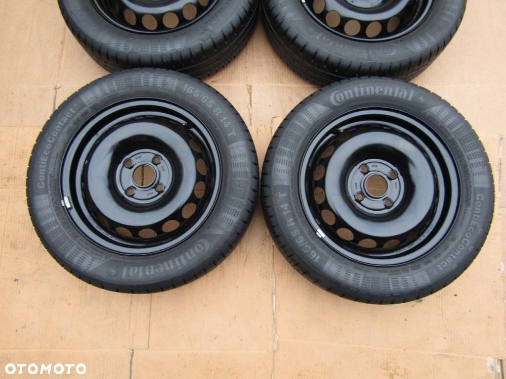 4x FELGI KOŁA 14 Citroen C1 II Toyota Aygo II Peugeot 108 OPONY 165/65 LETNIE - 5