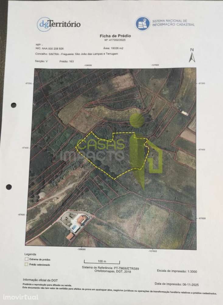 Terreno Rústico com 19.160m2 a venda na Terrugem - Grande imagem: 2/5