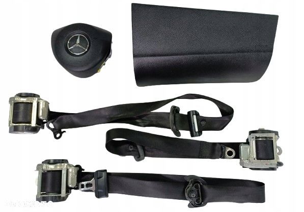 komplet poduszki deska pas pasy mercedes vito w447 - 1