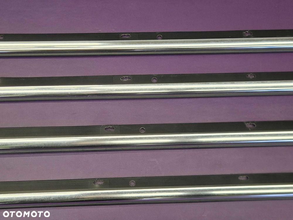 Listwa Listwy Zgarniajace Szyb Szyby Chrom Chromowane AUDI A6 C6 Sedan Kombi - 20